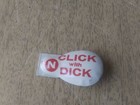 Click With Dick Richard Nixon 1960 Campaign Clicker Presidential Pin Back N