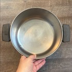 Vintage Revere Ware 1801 4 Qt Stock Pot W  Lid Copper Bottom Stainless Steel