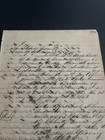 1862 Document Civil War Era State Of Texas Chief Justice Of Orange County