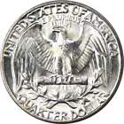 1952 Washington Quarter Bu Uncirculated Mint State 90  Silver 25c Us Coin