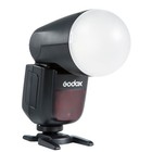 Us Godox Ak-r11 Diffuser Dome For Round Head Flash V100 V1 Pro 200proii Godox Yn