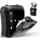 Key Lock Box For Outside-combination Lockbox For House Key-portable wall Mounted