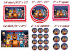Five Nights At Freddy s Edible Cake Topper Image Decoration