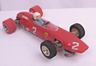 Cox Ferrari F1 Slot Car 1 24 Built  9400