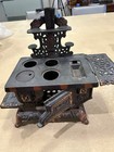 Vintage Antique Eagle Cast Iron Stove Saleman Sample Or Toy