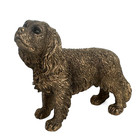 King Charles Spaniel Dog Figurine Ornament Leonardo Reflections Bronzed Gift Box