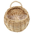 Wicker Hanging Fruit Basket Delicate Decorative Creative Wall Hanging Basket