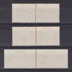 South West Africa 1938  Sg  105-107  Cv   92  Mh