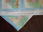 Vintage 1986 Beatrix Potter Cotton Fabric 2 Full Yards New