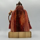 Rare Vintage Ken Arensbak Troll Clock 1970s 5 Arts Studio Folk Art Handmade Wood