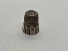 Vintage Sterling Silver Thimble Lot     5 Pcs