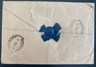 1937 Lagos Nigeria Registered Cover To South Africa King George Vi Coronation