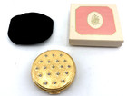 Elizabeth Arden Powder Compact Jewelled Pillow Top Unused Original Packaging Vtg