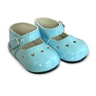 18 Inch Doll Shoes- Best Prices Fits 18 Inch Fashion Girl Dolls-light Blue Heart
