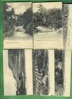 C  1920 Lot Of 10 Montserrat Leeward Islands Paper Postcards With Separate Backs