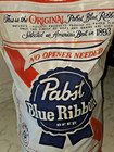 Vtg Pabst Blue Ribbon Beer Soft Cooler Tote Bag Can Union Made Milwaukee Pbr