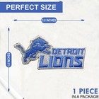 Detroit Lions Nfl Team Logo Iron On Patch - Sew Patch - Embroidered Patch
