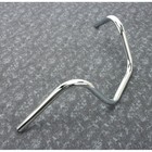 Wyatt Gatling Chrome 8  Buckhorn 1  Handlebar Without Indents - 31-0026s