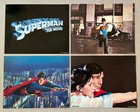 Superman Christopher Reeve 1978 11x14 Deluxe Lobby Card Lot Of 8