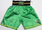 Erik Morales Signed Official Wbc Title Boxing Trunks Shorts Bas Coa Champ Auto d