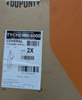 Dupont Tychem 5000 Hooded Chemical Resistant Coveralls 2xl Tan Taped Seam 6-pack