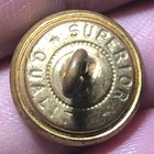 Kansas City Southern Lines Railway Brass Uniform Button 1 2  Superior