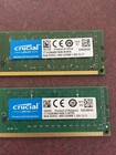 Lot Of 2 16gb Crucial  2x8gb  Pc3l-12800u Ddr3l-1600 Desktop Memory Ram