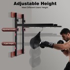 Speed Bag Platform  5 Adjustable Height Punching Bag  Household Boxing Speed Bag