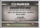 2017 Topps The Walking Dead Season 6 Relics Walker  wa 0au