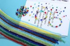 1000 Pcs Glass Beads Bulk Assorted Crystal Beads For Jewelry Making Colorful Fac