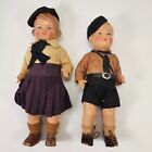 Antique Vintage German Celluloid Jointed Military Doll Soldier Child Figure Toy