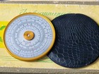 Very Rare    Sputnik Kalibr Ussr Vintage Logarithmic Circular Slide Rule