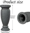 Resin Cemetery Flowers Vase  Grave Memorial Flower Holder  Indoor Outdoor Decor