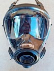 Sge 400 3 Gas Mask W Dupont Tychem Type F Suit Xlg   Mestel 40mm Filter Exp 2030