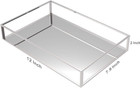 Decorative Tray silver Mirror Tray For Jewelry bathroom Vanity Tray jewelry Tray