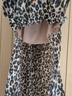 Hush Long Maxi Skirt Leopard Animal Print Size 10
