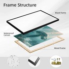 Underwater Sea Turtle Framed Canvas Print Modern Wall Art Home Decor
