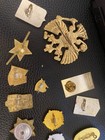 Vtg Lot Soviet Russian  Military  Awards Pins Look At All Pictures 
