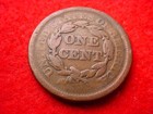 1851 Braided Hair Large Cent Nice Copper Coin     340