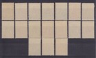 Angola 1932   ceres  Afinsa 228 246  17 Stamps  Mostly Mnh   