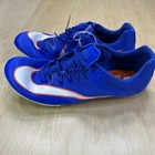 Nike Zoom Rival Sprint Track Spikes Shoes Blue White Men   s Size 11 Dc8753-401