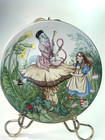 Georges Boyer Limoges France Alice   The Caterpillar Collector Plate 1981 B43