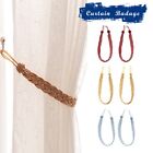 2pcs Curtain Tie Backs Thick Twisted Satin Rope Braided Strap Home Decoration