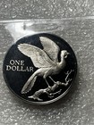 1975 Trinidad   Tobago  1 Proof Coin Franklin Mint Cocrico Bird