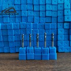 5x 4 Flute 1 8  X 1 4  X 1-1 2  Solid Carbide End Mills Tialn Coated Cnc Bit Us