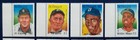St  Vincent 1989 Hofers-cobb mays musial bench banks gehrig robinson 12 Stamps