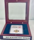 2017-w   5 Gold Eagle Ngc Pf70 Mike Castle