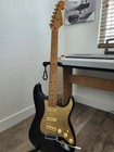 Vintage Fender Mim Stratocaster Black 1994 Custom Japan Electronics
