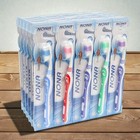 Nona Soft Bristle Toothbrushes 24-pack Multi-color Deep Clean Family Set