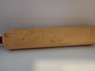 Vintage Antique Solid Wood Large Rolling Pin Red Handles 17 